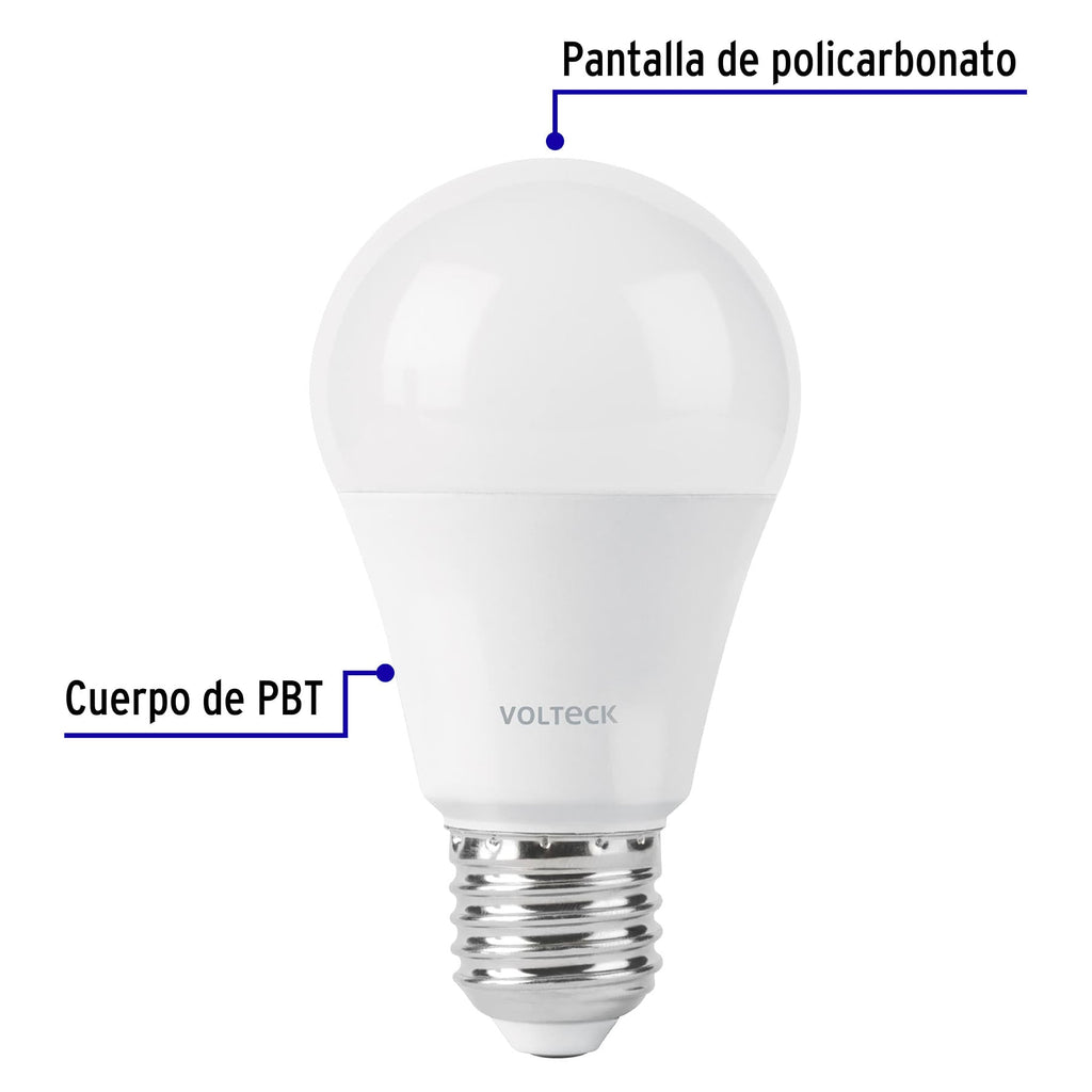 LÁMPARA LED TIPO BULBO A19 9 W CON SENSOR DE MOVIMIENTO 46993 *