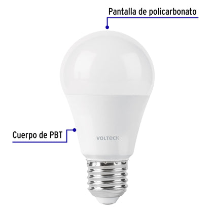 LÁMPARA LED TIPO BULBO A19 9 W CON SENSOR DE MOVIMIENTO 46993 *