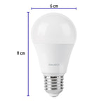 LÁMPARA LED TIPO BULBO A19 9 W CON SENSOR DE MOVIMIENTO 46993 *