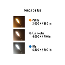 Cargar imagen en el visor de la galería, LAMPARA DE ESCRITORIO LED 46189 P
