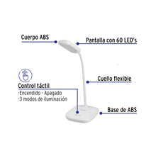 Cargar imagen en el visor de la galería, LAMPARA DE ESCRITORIO LED 46189 P
