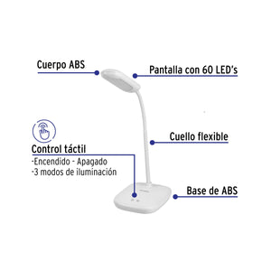 LAMPARA DE ESCRITORIO LED 46189 P