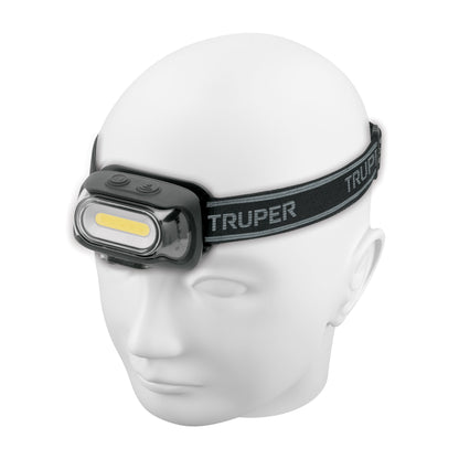 LINETRNA DE MINERO 460 LM RECARGABLE CON SENSOR, TRUPER 103086 *