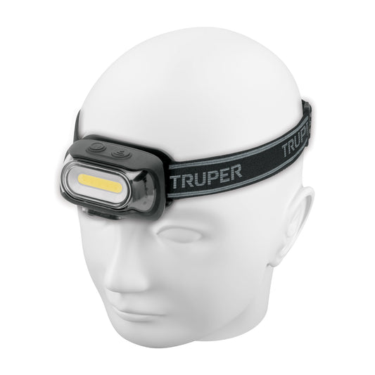 LINETRNA DE MINERO 460 LM RECARGABLE CON SENSOR, TRUPER 103086 *
