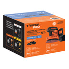 LIJADORA ROTO-ORTIBAL 5'' INALAMBRICA 20V TRUPER PRO 101863 P