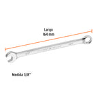 LLAVE COMBINADA EXTRALARGA 3/8'' x 164 MM DE LARGO, EXPERT 15592 P