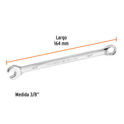 LLAVE COMBINADA EXTRALARGA 3/8'' x 164 MM DE LARGO, EXPERT 15592 P