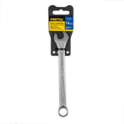 LLAVE COMBINADA 14 MM x 180 MM DE LARGO, PRETUL 21908 P