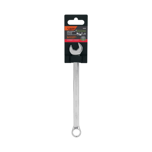 LLAVE COMBINADA EXTRALARGA 9/16'' X 220 MM DE LARGO, EXPERT 15595 P