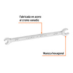 LLAVE ESPAÑOLA, 1/4 x 5/16'' x 126 MM DE LARGO, TRUPER EXPERT 15680 P