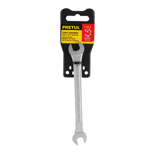 LLAVE ESPAÑOLA, 3/8 x 7/16" x 157 MM DE LARGO, PRETUL 21952 P