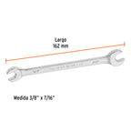 LLAVE ESPAÑOLA, 3/8 x 7/16" x 162 MM DE LARGO, TRUPER EXPERT 15684 P