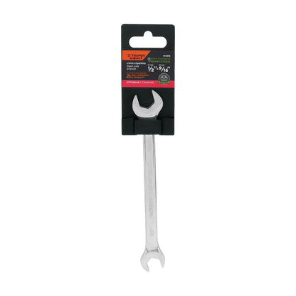 LLAVE ESPAÑOLA, 1/2 x 9/16'' x 181 MM DE LARGO, TRUPER 15688 P