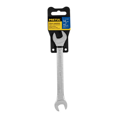 LLAVE ESPAÑOLA 14 x 15 MM x 185 MM DE LARGO, PRETUL 21974 P