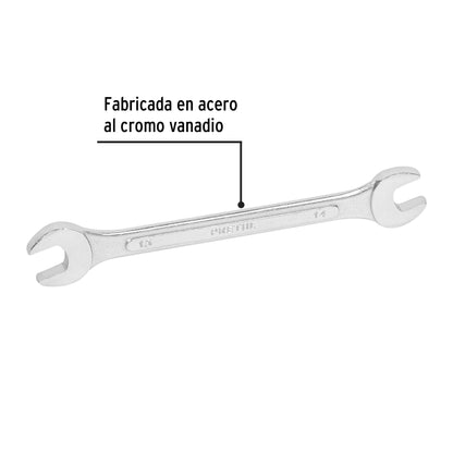 LLAVE ESPAÑOLA 14 x 15 MM x 185 MM DE LARGO, PRETUL 21974 P