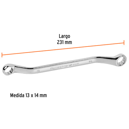 LLAVE DE ESTRÍAS 13 x 14 x 231 MM LARGO, TRUPER EXPERT 15762 P