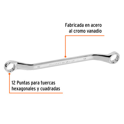 LLAVE ESTRÍAS 16 x 17 x 236 MM LARGO, TRUPER EXPERT 15763 P