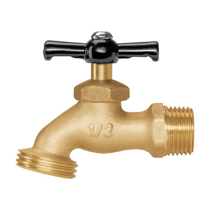 Llave p/manguera, de latón 100g, 1/2", blíster, PRETUL
