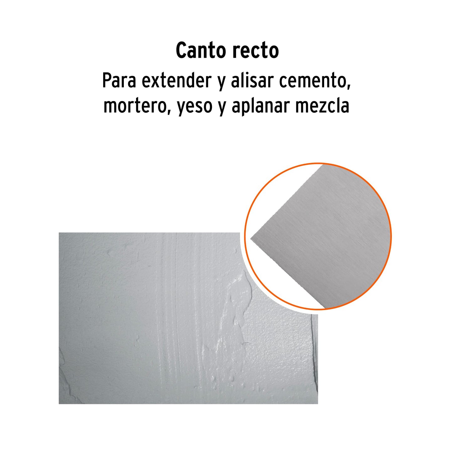 LLANA CANTO RECTO 14'', 10 REMACHES, TRUPER 103038 *