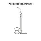 RUEDA NEUMÀTICA 10'' PARA EJE LATERAL, TRUPER 45902 *