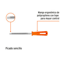 Cargar imagen en el visor de la galería, LIMA TRIÀNGULO PESADO 6&#39;&#39;, 32 DPP CON MANGO CON MANGO, TRUPER 19679 P
