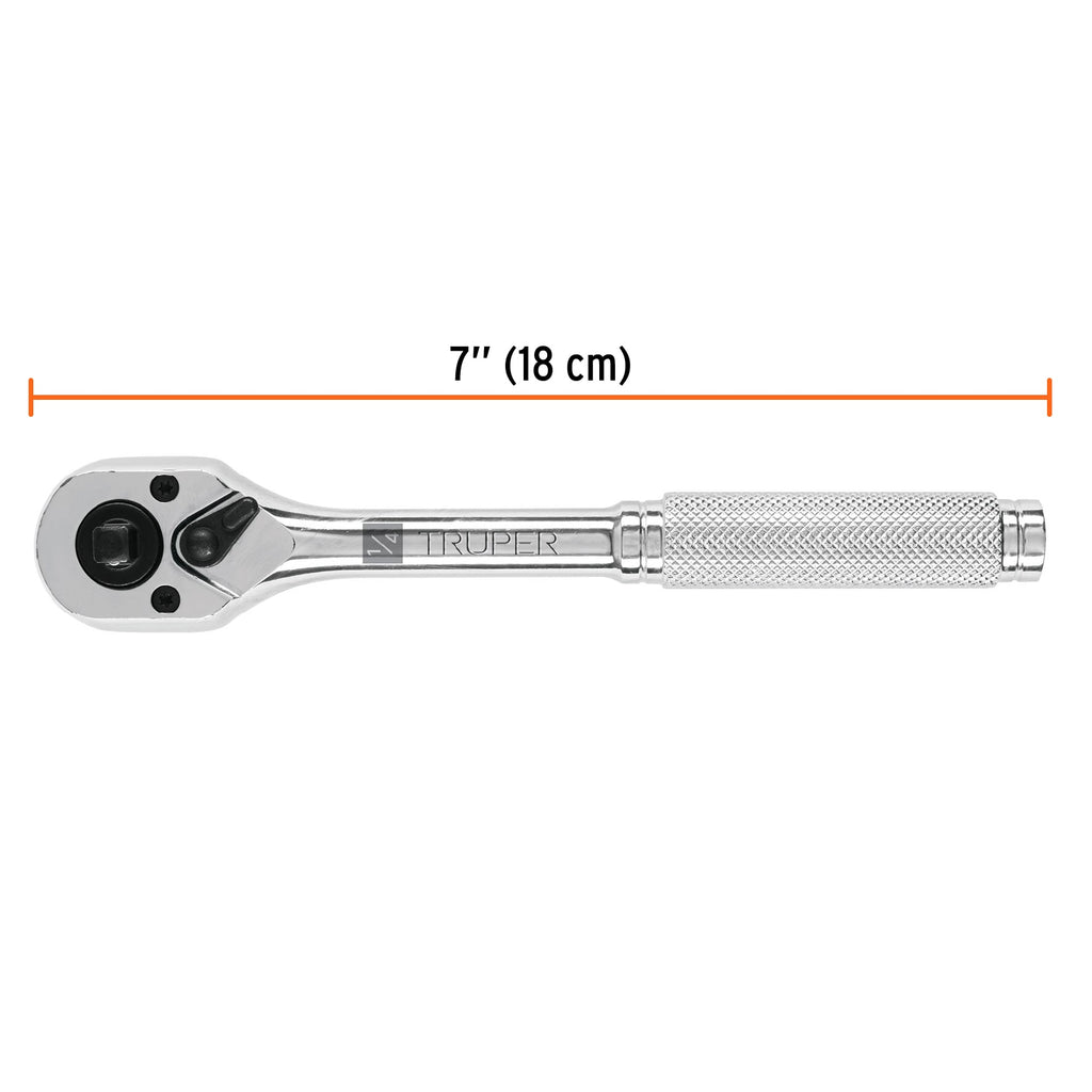 MATRACA DOBLE CUADRO 1/4" y 3/8" TRUPER 13419 *
