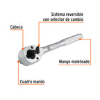 MATRACA DOBLE CUADRO 3/8" Y 1/2" TRUPER 13413 *