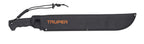 MACHETE DOBLE FILO 14'', CACHA INYECTADA, CON FUNDA, TRUPER 103827 *
