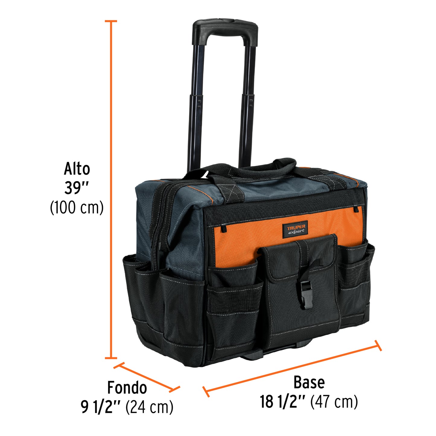 MALETA PORTAHERRAMIENTAS DE 22" C/RUEDAS 101902 *