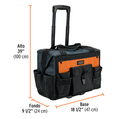 MALETA PORTAHERRAMIENTAS DE 22" C/RUEDAS 101902 *