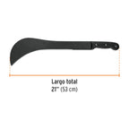 MACHETE RANCHERO 16' RECTO, TRUPER 15875 P
