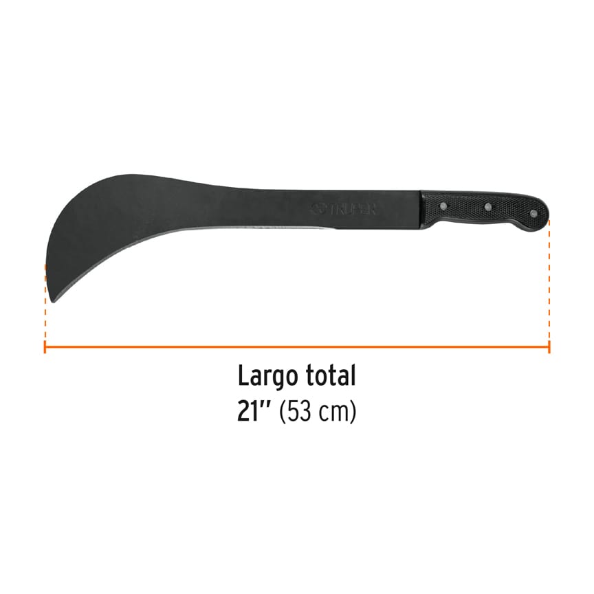 MACHETE RANCHERO 16' RECTO, TRUPER 15875 P