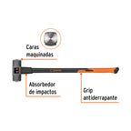 MARRO OCTAGONAL 12 LB, MANGO FIBRA DE VIDRIO 36'' TRUPER 16542 P