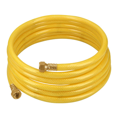 MANGUERA PARA GAS, PVC AMARILLA, 3/8"FLARE, 4 M, FOSET 45013 *