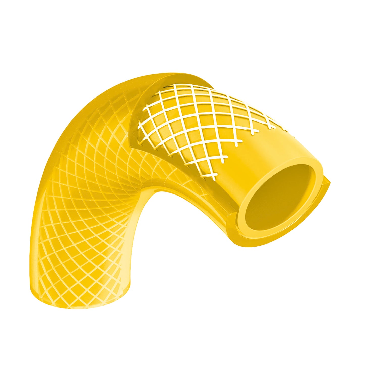 MANGUERA PARA GAS, PVC AMARILLA, 3/8"FLARE, 4 M, FOSET 45013 *