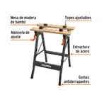 MESA DE TRABAJO, MULTIUSOS, TRUPER 103318 P