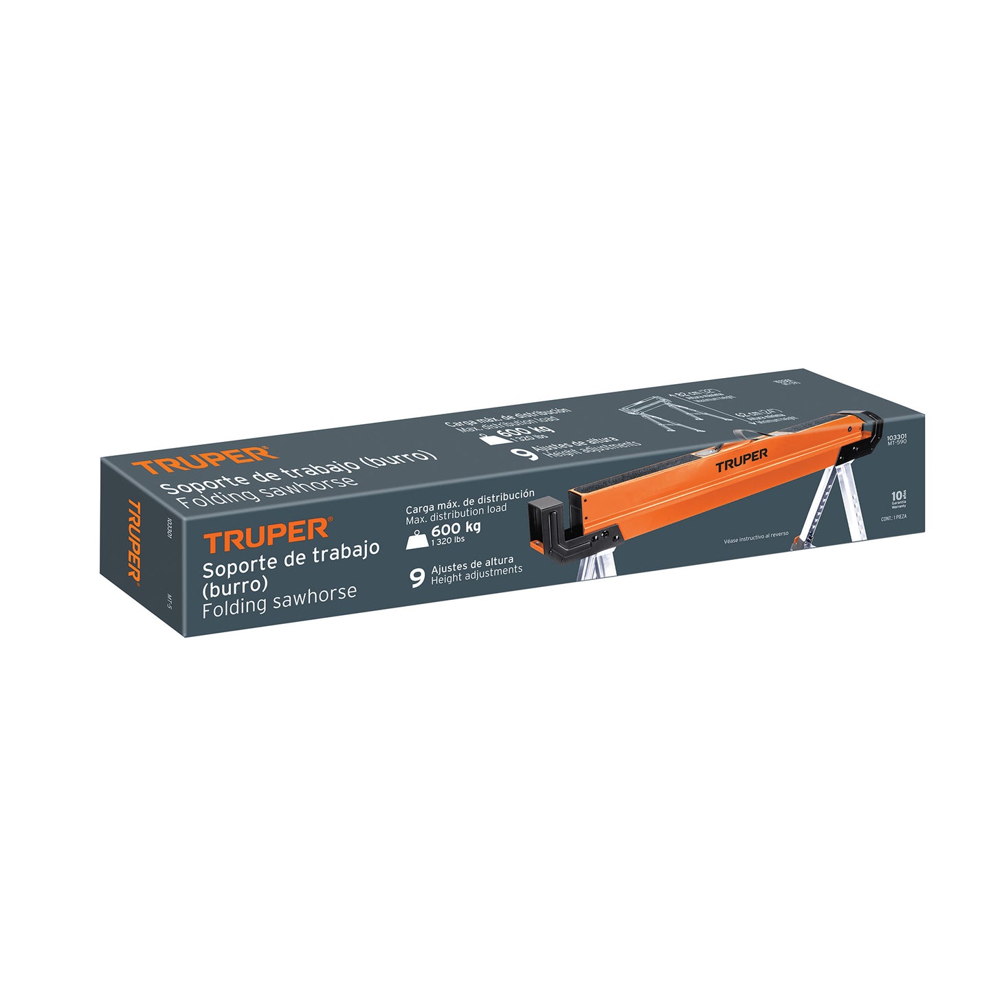 BURRO/MESA DE TRABAJO P, MULTIUSOS, TRUPER 103301 P