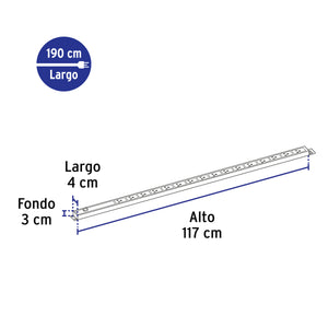 BARRA MULTICONTACTO 16 ENTRADAS CON SUPRESOR DE PICOS 100 J 45585 *