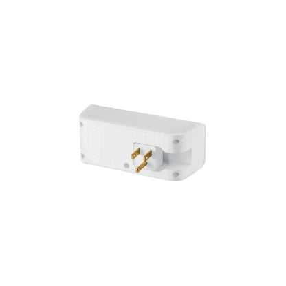 MULTICONTACTO PARED 3 CONTACTOS 2USB A+C 45749 *