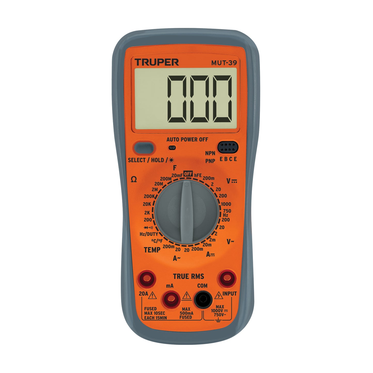 MULTIMETRO DIGITAL PROFESIONAL 10402 P