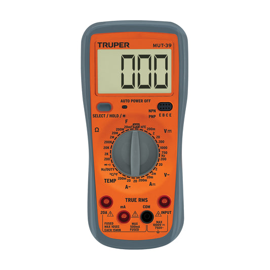 MULTIMETRO DIGITAL PROFESIONAL 10402 P