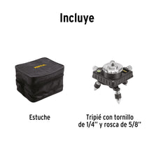 Cargar imagen en el visor de la galería, NIVEL LÀSER VERDE, ALCANCE 25M, RECARGABLE, PRETUL 29005 *
