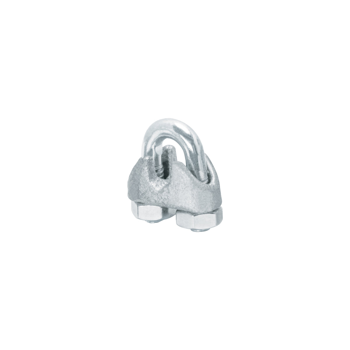 BOLSA C/50 NUDOS (PERROS) DE HIERRO P/CABLE DE 3/16", FIERO 40705 *