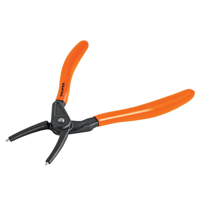 PINZA PUNTA RECTA 7'' PARA CERRAR ANILLO9S, MANGO DE PVC 17361  P