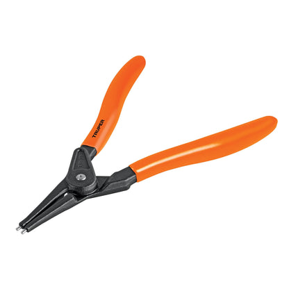 PINZA PUNNTA RECTA 7'' PARA ABRIR ANILLOS, MANGO DE PVC  17363 P