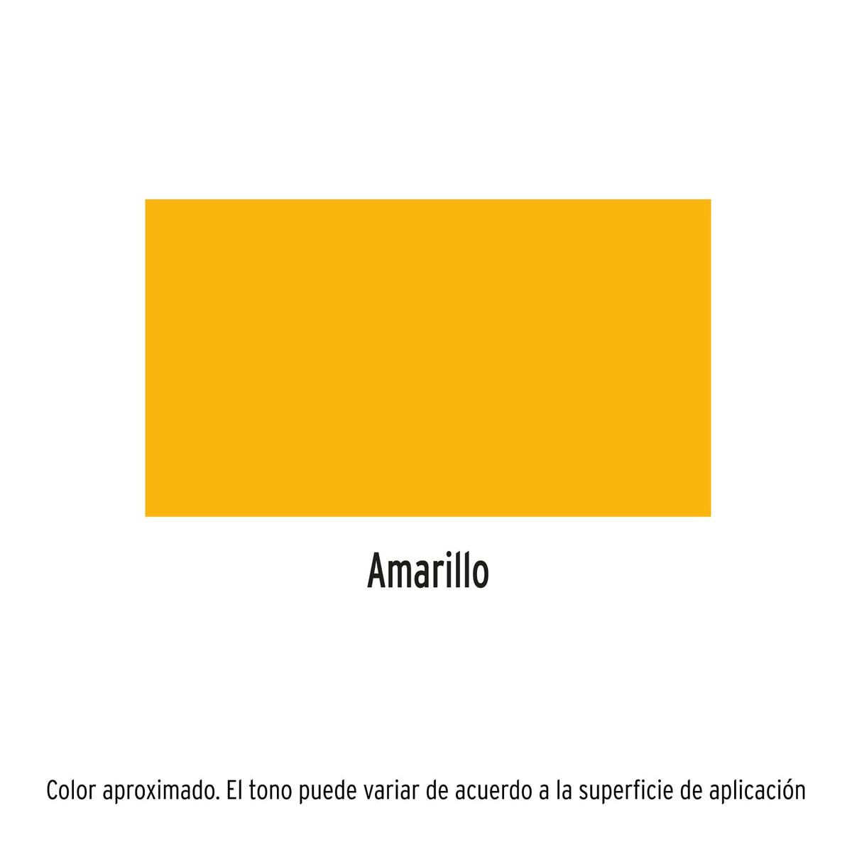 Pintura aerosol amarillo, bote esbelto 400 ml, TRUPER