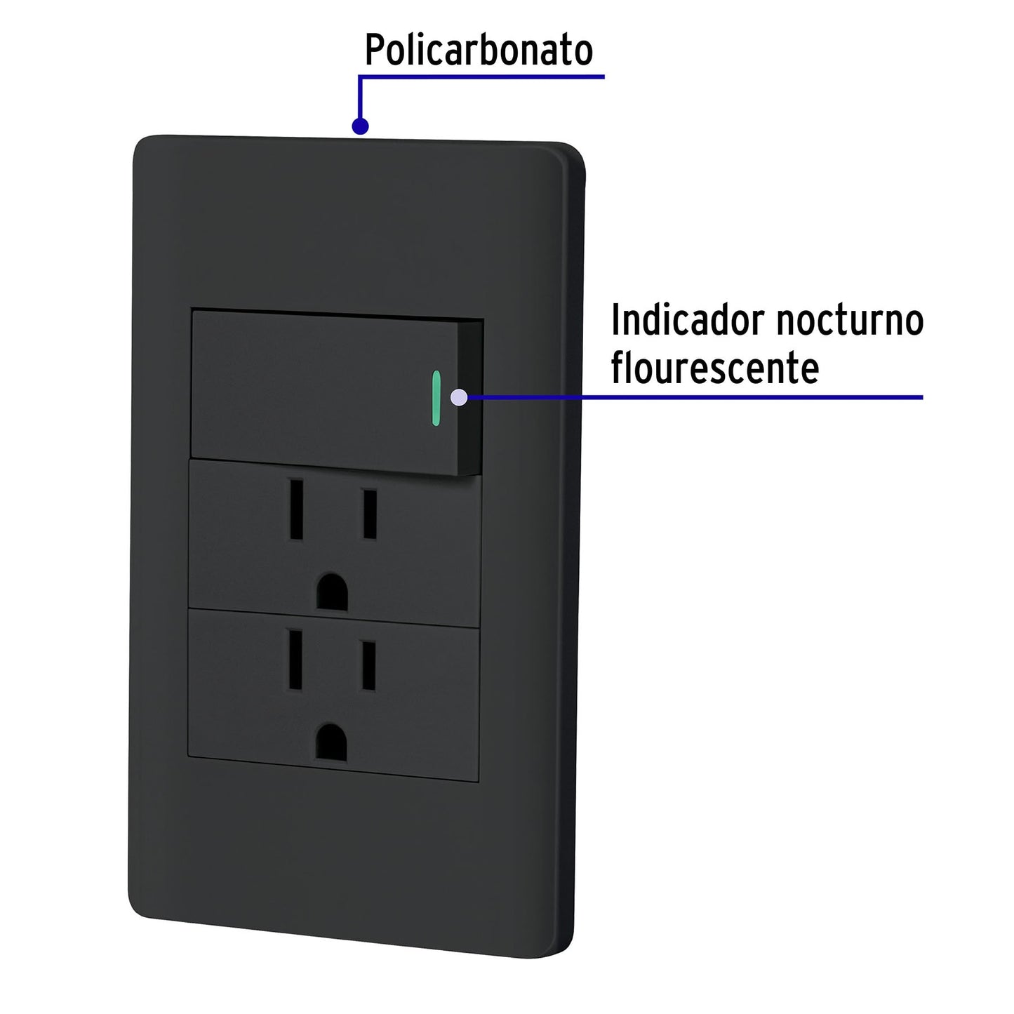 PLACA ARMADA NGA 1INT Y 2 CONT, 1M, LISB 47901 *