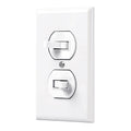 PLACA ARMADA 2 INTERRUPTORES, STANDARD 45953 P