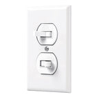 PLACA ARMADA 2 INTERRUPTORES, STANDARD 45953 P