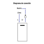 PLACA ARMADA ACERO INOX 2 INTERRUPTORES 1 MODULO, LISBOA 47834 *